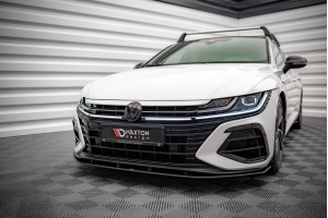 Street Pro Front Splitter Volkswagen Arteon R - Black