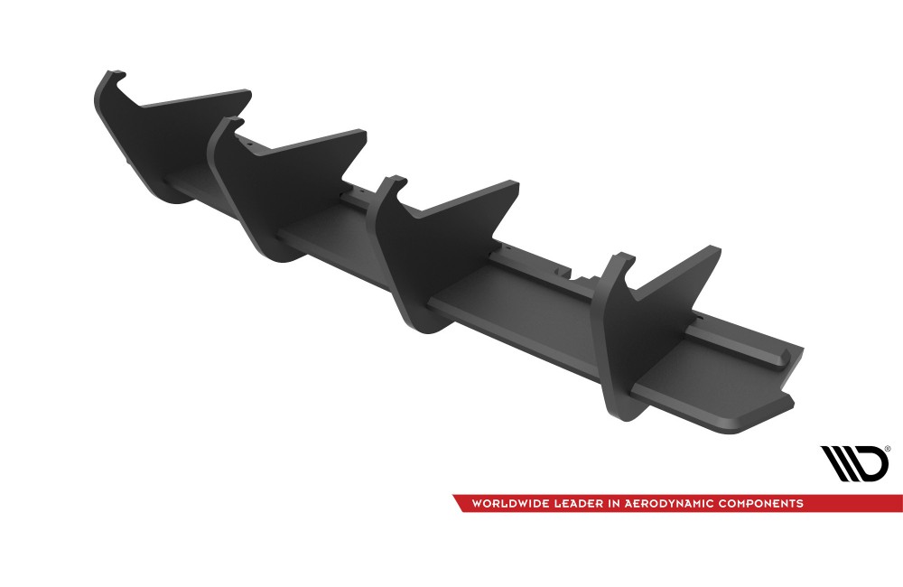 Street Pro Rear Diffuser Volkswagen Arteon R - Black
