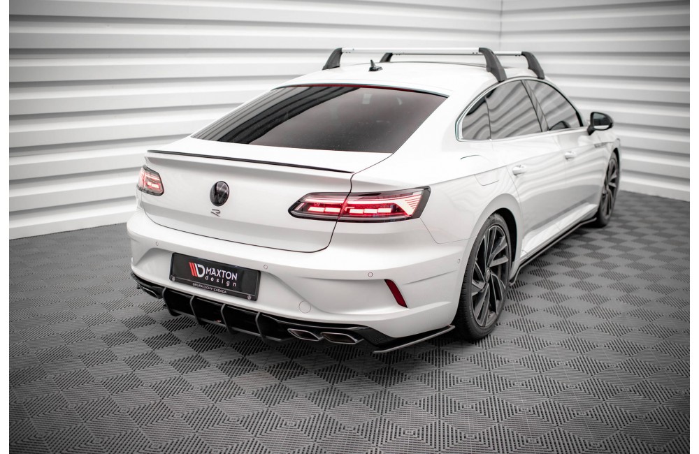 Street Pro Rear Side Splitters Volkswagen Arteon R - Black