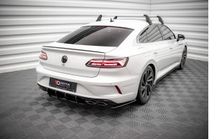 Street Pro Rear Side Splitters Volkswagen Arteon R - Black