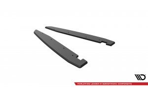 Street Pro Rear Side Splitters Volkswagen Arteon R - Black
