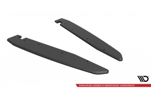 Street Pro Rear Side Splitters Volkswagen Arteon R - Black