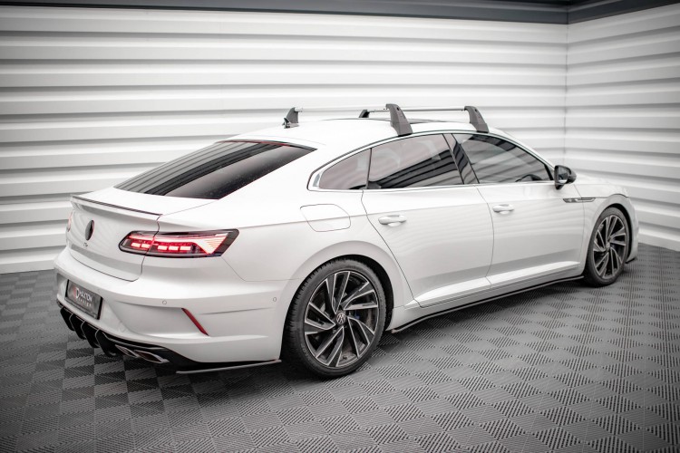 Street Pro Side Skirts Diffusers V.2 Volkswagen Arteon R \/ R-Line Sedan \/ Shooting Brake Mk1 Facelift