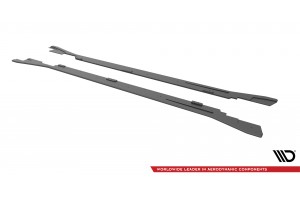Street Pro Side Skirts Diffusers V.2 Volkswagen Arteon R / R-Line Facelift - Black