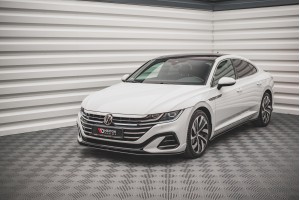 Street Pro Front Splitter Volkswagen Arteon R-Line Facelift - Black
