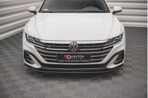 Street Pro Front Splitter Volkswagen Arteon R-Line Facelift - Black