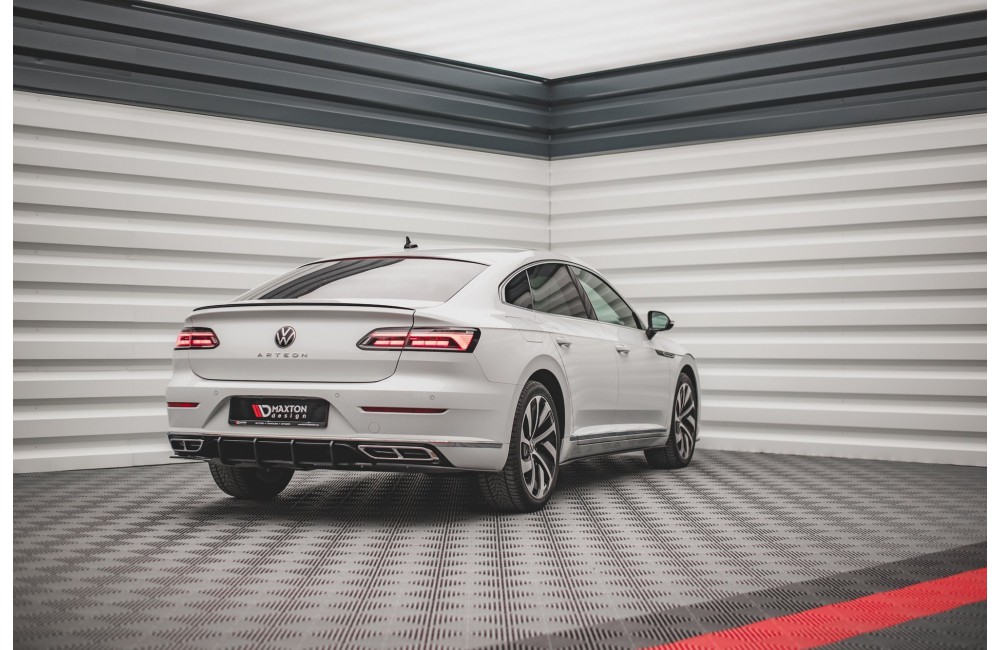 Street Pro Rear Diffuser Volkswagen Arteon R-Line Facelift - Black