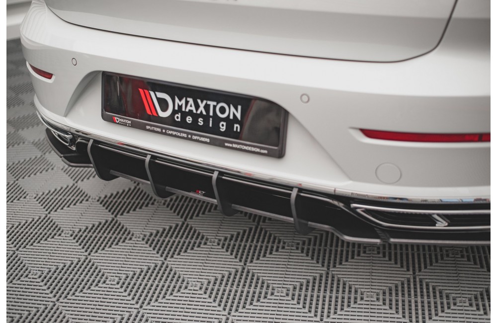 Street Pro Rear Diffuser Volkswagen Arteon R-Line Facelift - Black