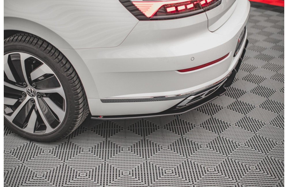 Street Pro Rear Side Splitters Volkswagen Arteon R-Line Facelift - Black Street Pro Rear Side Splitters Volkswagen Arteon R-Line Facelift - Black