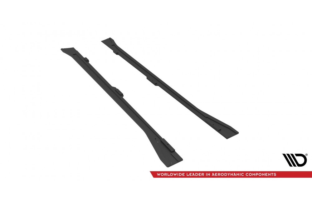 Street Pro Side Skirts Diffusers V.1 Volkswagen Arteon R/ R-Line Facelift - Black Street Pro Side Skirts Diffusers V.1 Volkswagen Arteon R/ R-Line Facelift - Black