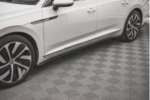 Street Pro Side Skirts Diffusers V.1 Volkswagen Arteon R/ R-Line Facelift - Black Street Pro Side Skirts Diffusers V.1 Volkswagen Arteon R/ R-Line Facelift - Black