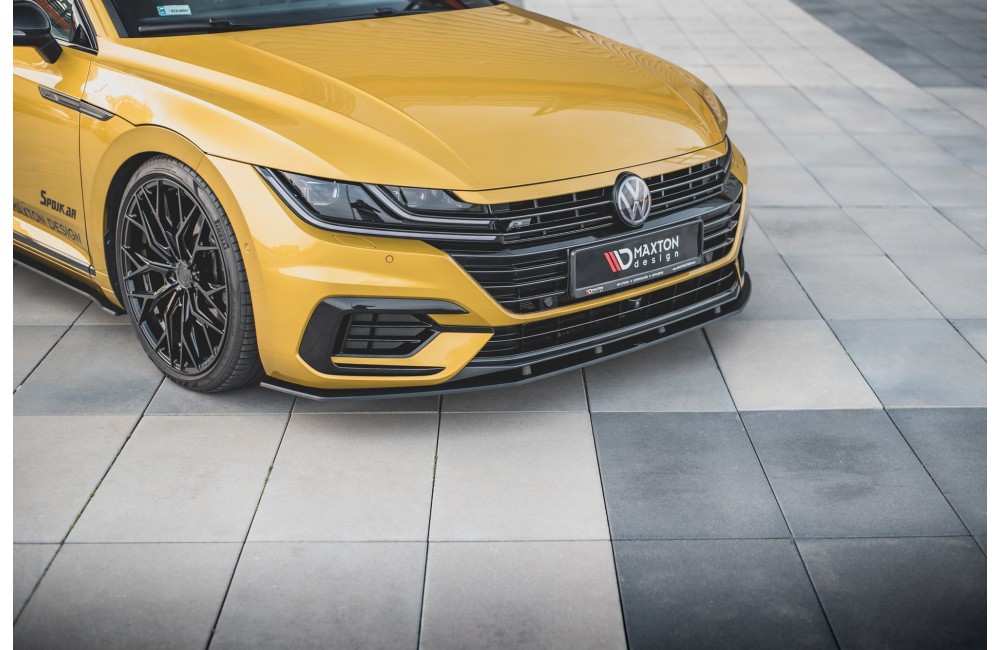 Street Pro Front Splitter Volkswagen Arteon R-Line - Black