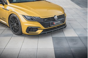 Street Pro Front Splitter Volkswagen Arteon R-Line - Black