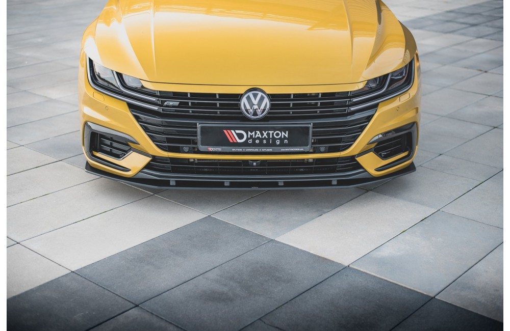 Street Pro Front Splitter Volkswagen Arteon R-Line - Black