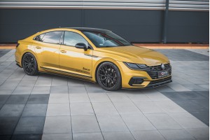 Street Pro Front Splitter Volkswagen Arteon R-Line - Black