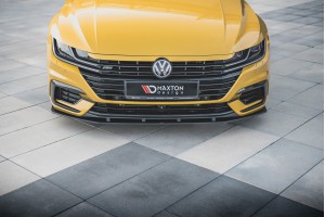 Street Pro Front Splitter Volkswagen Arteon R-Line - Black
