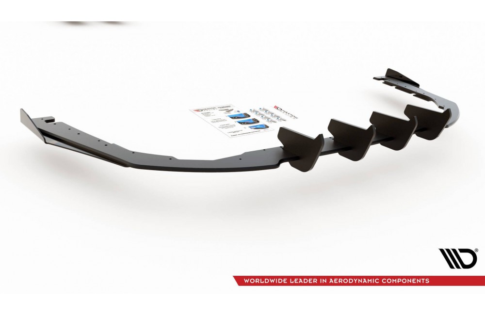 Street Pro Rear Valance + Flaps Volkswagen Arteon R-Line - Black + Gloss Flaps Street Pro Rear Valance + Flaps Volkswagen Arteon R-Line - Black + Gloss Flaps