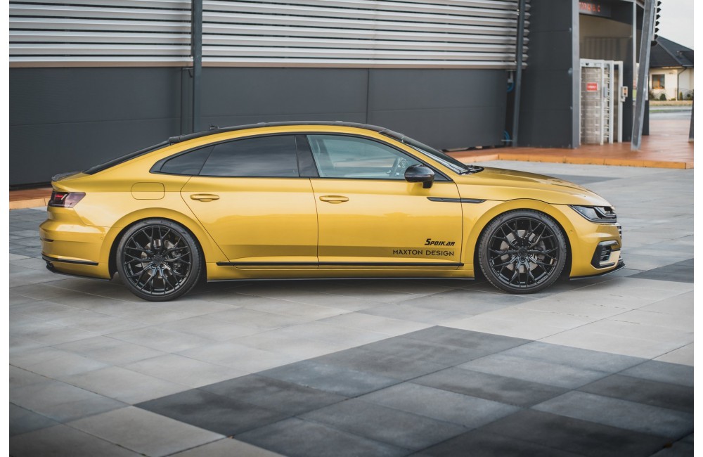 Street Pro Side Skirts Diffusers Volkswagen Arteon R-Line - Black Street Pro Side Skirts Diffusers Volkswagen Arteon R-Line - Black