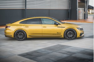 Street Pro Side Skirts Diffusers Volkswagen Arteon R-Line - Black Street Pro Side Skirts Diffusers Volkswagen Arteon R-Line - Black