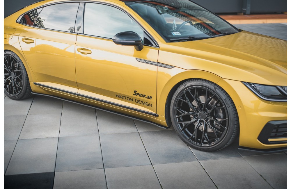 Street Pro Side Skirts Diffusers Volkswagen Arteon R-Line - Black Street Pro Side Skirts Diffusers Volkswagen Arteon R-Line - Black