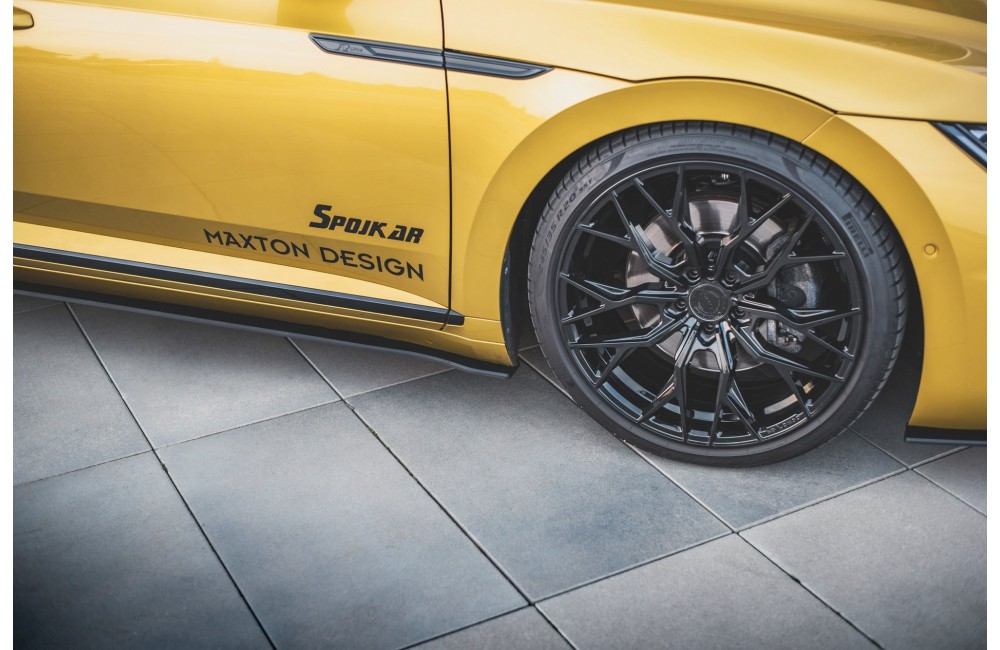 Street Pro Side Skirts Diffusers Volkswagen Arteon R-Line - Black Street Pro Side Skirts Diffusers Volkswagen Arteon R-Line - Black