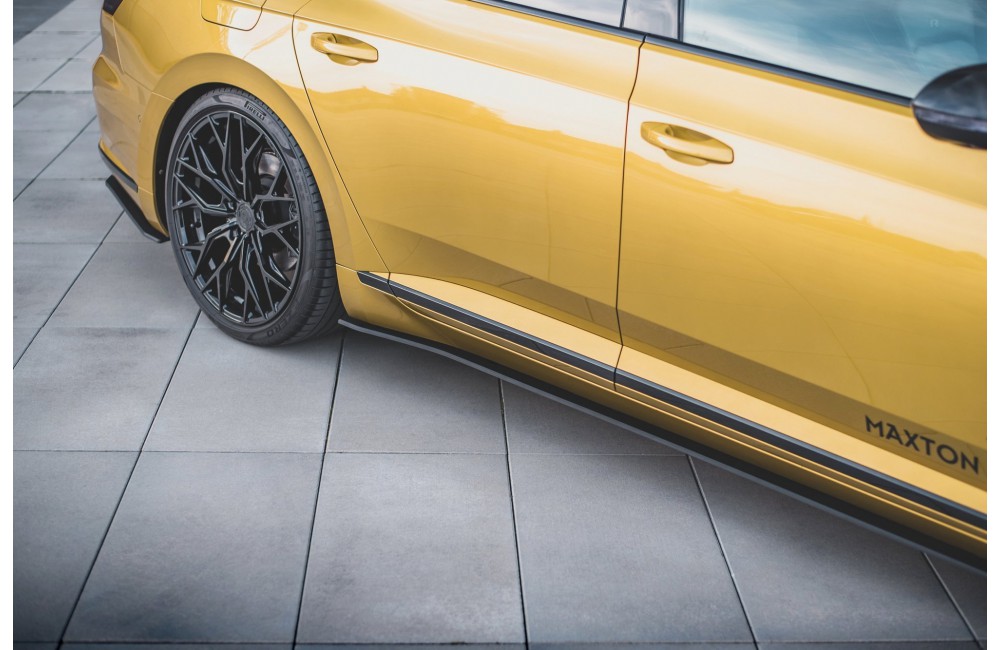 Street Pro Side Skirts Diffusers Volkswagen Arteon R-Line - Black Street Pro Side Skirts Diffusers Volkswagen Arteon R-Line - Black