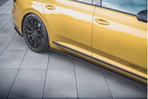 Street Pro Side Skirts Diffusers Volkswagen Arteon R-Line - Black Street Pro Side Skirts Diffusers Volkswagen Arteon R-Line - Black
