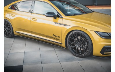 Street Pro Side Skirts Diffusers Volkswagen Arteon R-Line - Black