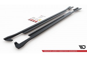 Street Pro Side Skirts Diffusers Volkswagen Arteon R-Line - Black Street Pro Side Skirts Diffusers Volkswagen Arteon R-Line - Black
