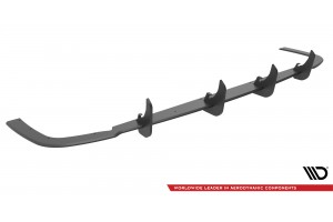Street Pro Rear Diffuser Volkswagen Caddy Mk5 - Black
