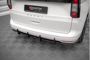 Street Pro Rear Diffuser Volkswagen Caddy Mk5 - Black