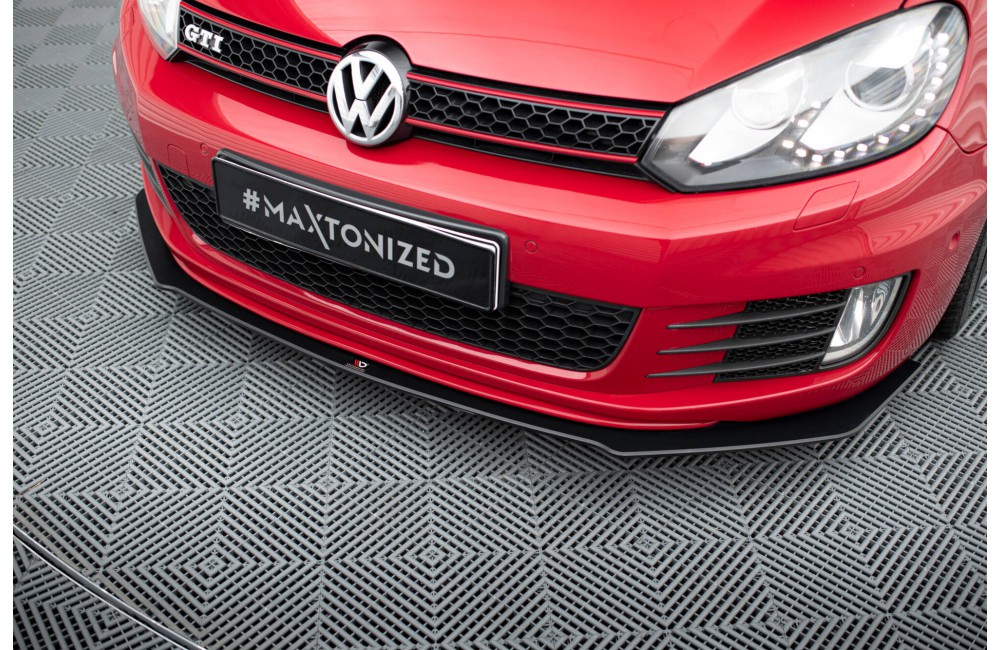 Street Pro Front Splitter V.3 Volkswagen Golf GTI Mk6 - Black
