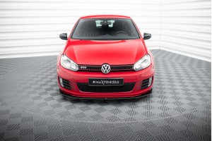 Street Pro Front Splitter V.3 Volkswagen Golf GTI Mk6 - Black