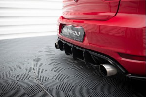 Racing Durability Rear Diffuser V.2 Volkswagen Golf GTI Mk6 - Black