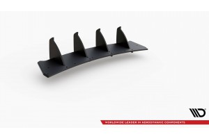 Racing Durability Rear Diffuser V.2 Volkswagen Golf GTI Mk6 - Black
