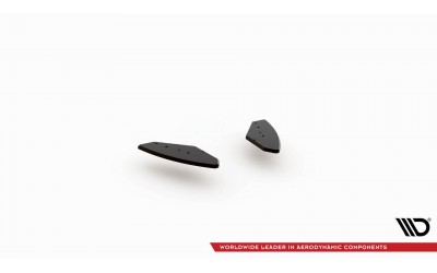 Street Pro Rear Side Splitters Volkswagen Golf GTI Mk6 - Black