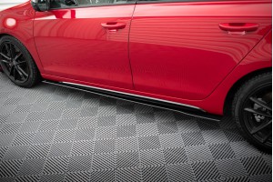 Racing Durability Side Skirts Diffusers Volkswagen Golf GTI Mk6 - Black