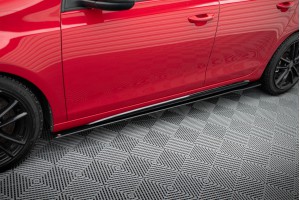 Racing Durability Side Skirts Diffusers Volkswagen Golf GTI Mk6 - Black