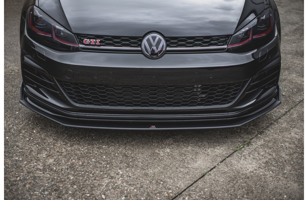 Street Pro Front Splitter VW Golf 7 GTI TCR - Black