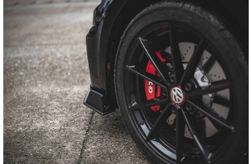 Street Pro Front Splitter VW Golf 7 GTI TCR - Black