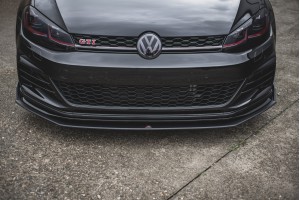 Street Pro Front Splitter VW Golf 7 GTI TCR - Black