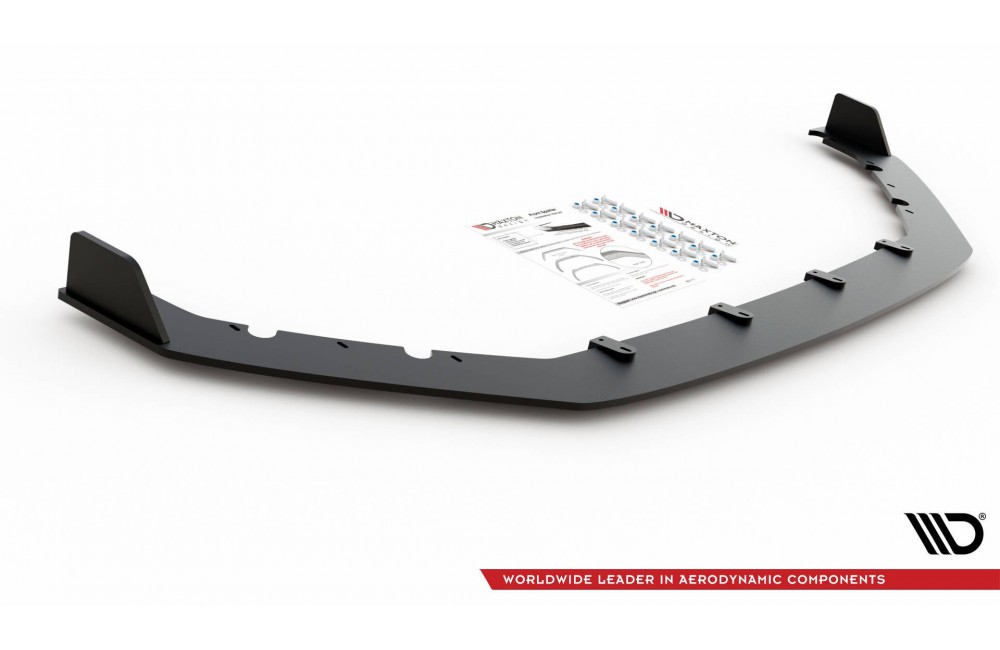 Street Pro Front Splitter VW Golf 7 GTI TCR - Black