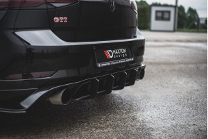Street Pro Rear Diffuser VW Golf 7 GTI TCR - Black