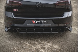 Street Pro Rear Diffuser VW Golf 7 GTI TCR - Black