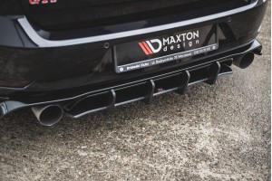 Street Pro Rear Diffuser VW Golf 7 GTI TCR - Black