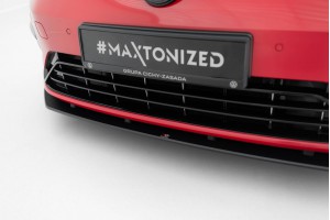 Street Pro Front Splitter Volkswagen Golf R / R-Line Mk7 Facelift - Black