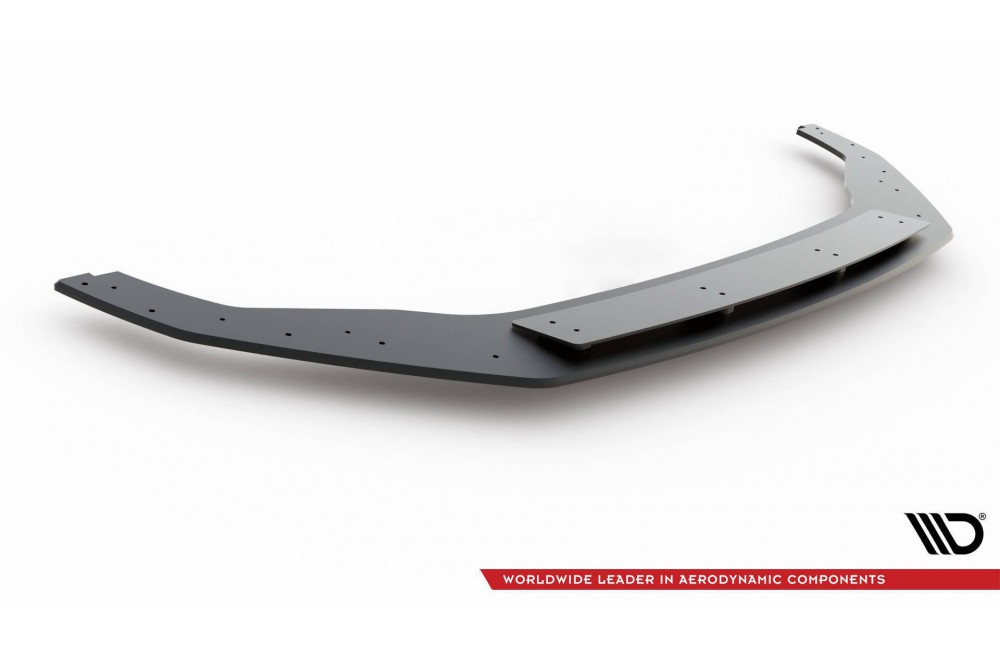 Street Pro Front Splitter Volkswagen Golf R / R-Line Mk7 Facelift - Black
