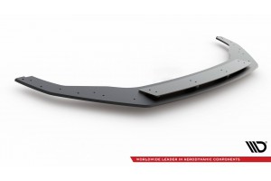 Street Pro Front Splitter Volkswagen Golf R / R-Line Mk7 Facelift - Black