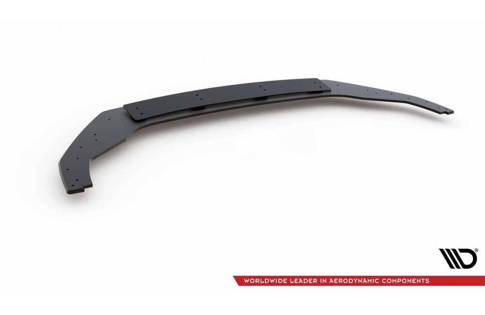 Street Pro Front Splitter Volkswagen Golf R / R-Line Mk7 Facelift - Black