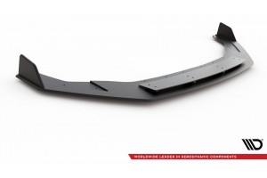 Street Pro Front Splitter V.2 Volkswagen Golf R / R-Line Mk7 Facelift - Black